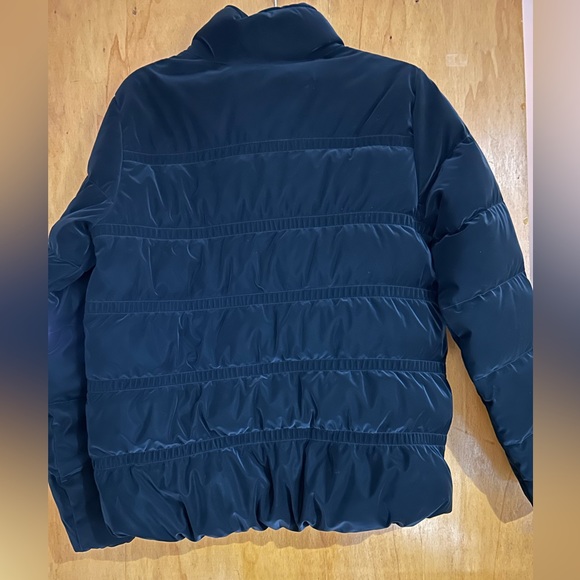 Athleta Venice Velvet Down Jacket in Black! - Picture 2 of 7